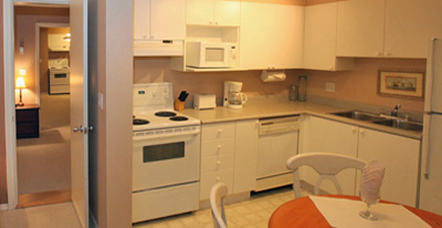 Connecting One Bedroom Suites Kitchen