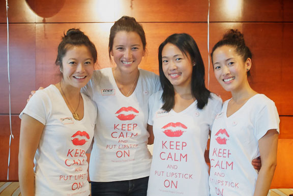 The Lipstick Project Digital T-shirt Printing from Make at Granville Island www.makevancouver.com