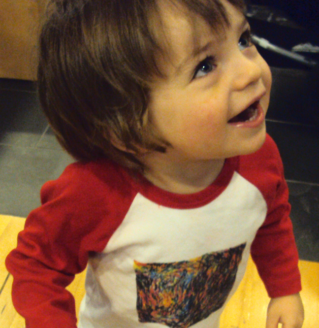 Maker of the Week: Custom Printed T-shirts, Make at Granville Island, the evolution of Justin Stitches, Granville Island Vancouver BC, Embroidery, Direct to Garment Digital T-Shirt Printing, digitally printed t-shirts, Custom Printed T-shirts Laser Engraving, Button Making
