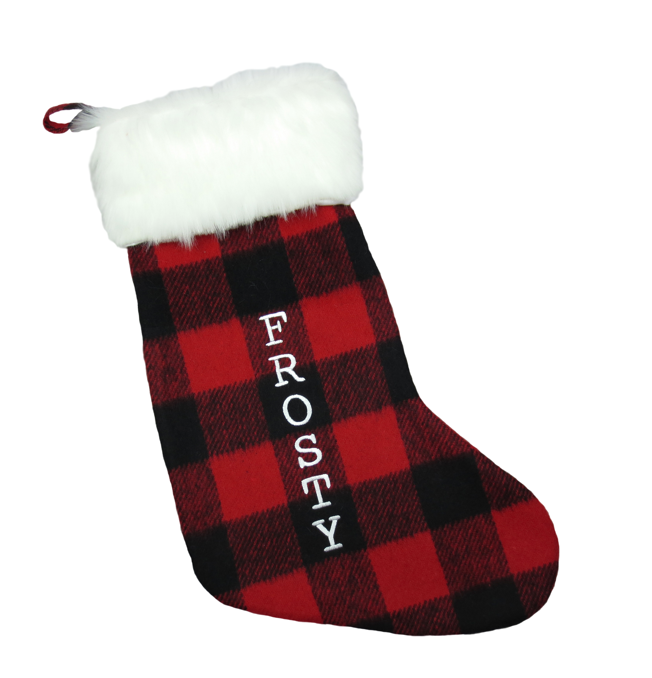 custom embroidered Christmas stockings from Make at Granville Island