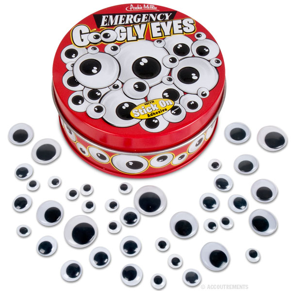 Emergency Googly eyes at Make at Granville island, www.makevancouver.com Vancouver BC