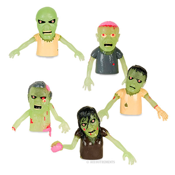 Zombie finger puppets at Make at Granville island, www.makevancouver.com Vancouver BC