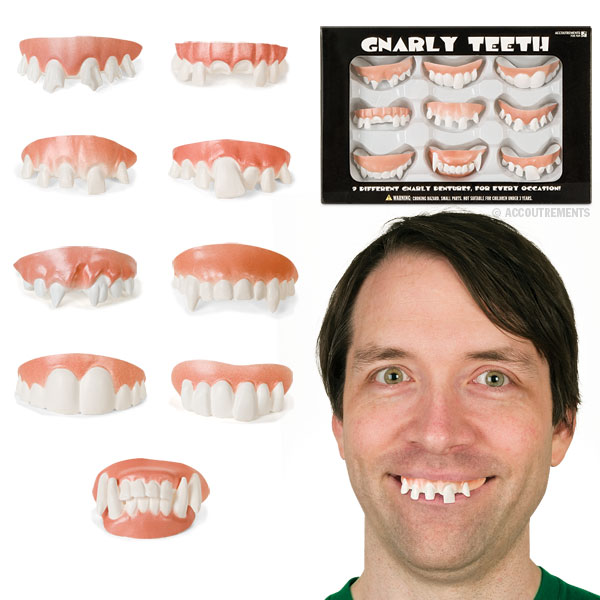 Fake Gnarly teeth for halloween at Make at Granville island, www.makevancouver.com Vancouver BC
