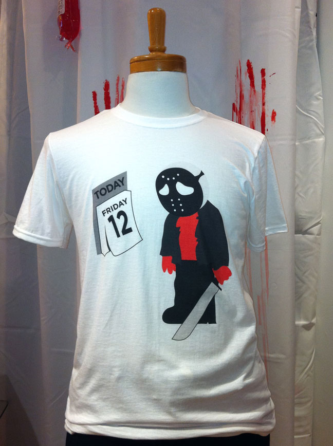 Funny Halloween Tshirts. Digital printed t-shirts Make at Granville Island, BC. 